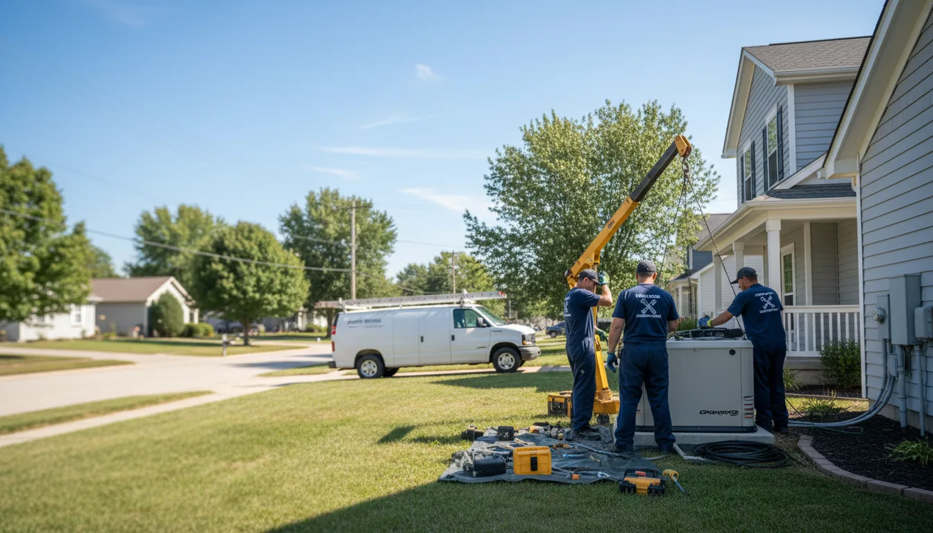 Generator Installation in Cassoday, KS near me